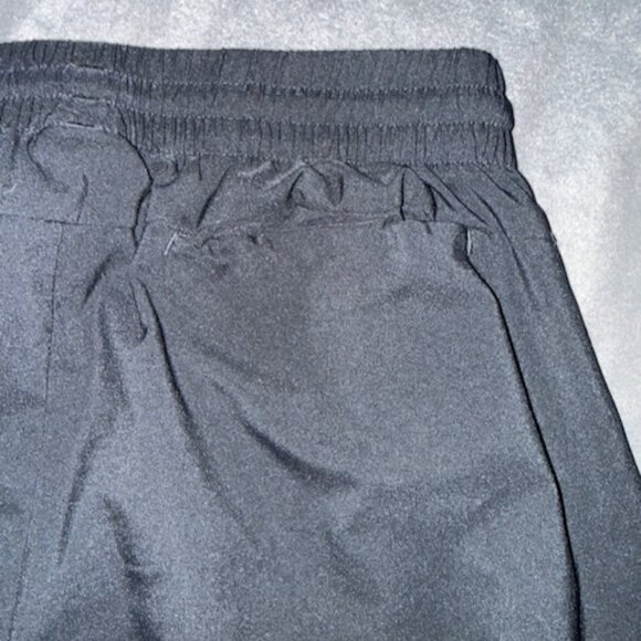 Adidas Jogger Pants Black Womens Medium Elastic Waist Athletic Tapered Leg - Picture 5 of 5